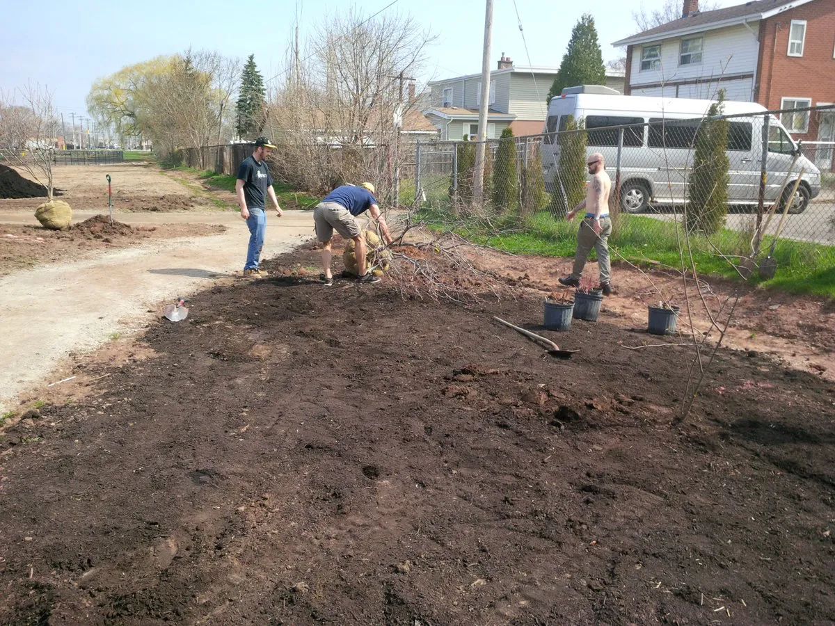 McQuesten Urban Farm (Spring 2016)